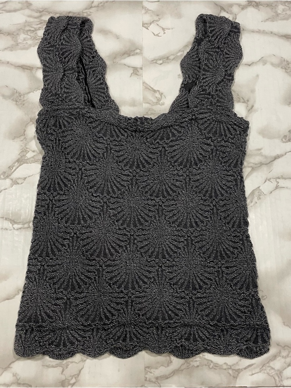 Free People Love Letter Cami in Black